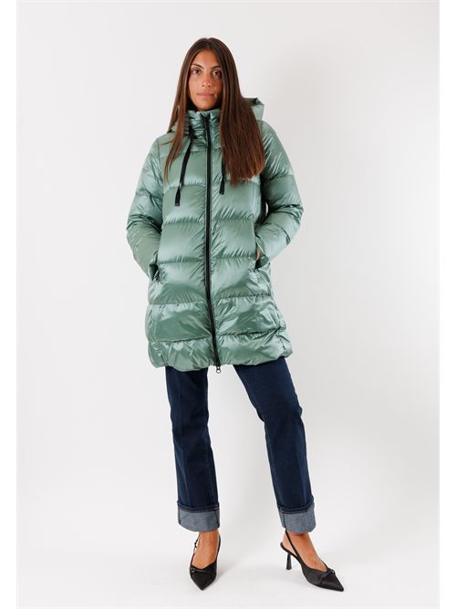bright down jacket HOX | XD6740ACQUA MARINA
